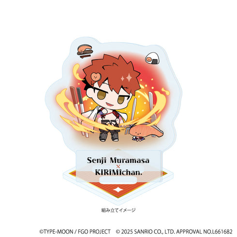 『Fate/Grand Order×サンリオキャラクターズ』アクリルスタンドプレート25/千子村正×KIRIMIちゃん.(コラボイラスト)